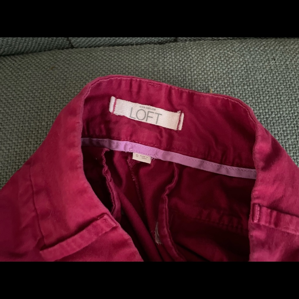 Maroon loft shorts - Picture 2 of 3